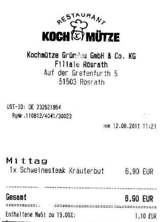 fmaz Hffner Kochmtze Restaurant